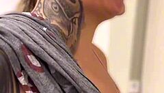 amateur heads to gym with buttplug in big ass for outdoor fetish fun. she gets home with wet pussy ready for anal action