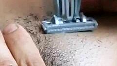 hairy pussy masturbates i penetrate her and cum inside then i shave her completely search us also juanlatino4