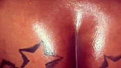 Nasty Freaky Slut Eating Nut & Cream!