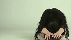 Inna akkorova as hottest russian flexible gymnast stretches legs and spreads in acrobatic poses