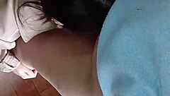 Intense slave student alternates devouring pussies of dominant mistress teachers in wild session