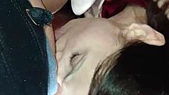 Intense slave student alternates devouring pussies of dominant mistress teachers in wild session