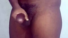 Who wants to see this hot amateur handle a huge hairy black monster cock in homemade action?!