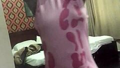 Crazy Bitch Twerks On Landlord Bed During His Vacation