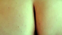 Amateur whore flaunts her massive fat white ass