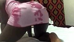 Crazy Bitch Twerks On Landlord Bed During His Vacation