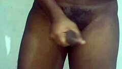 Who wants to see this hot amateur handle a huge hairy black monster cock in homemade action?!