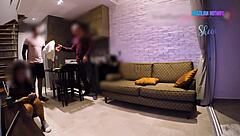 put a cuckold horn on the old man with the security guard we hired full on sheer