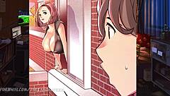 Loser gets to fuck his hot blonde friend deep in shaved pussy with creampie cumshot!