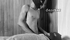 マリブ・マッサージが剃毛マンコのラブダウンに変わる、妻のTバックが脱げる自家製エロ