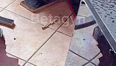 Hey neighbor, come over and fuck me hard while my husband's out - what do you say to that?