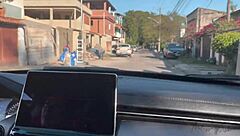 i found this lost gringo on rio streets and took him home for deepthroat fun on my big tits