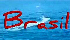 blonde brazilian melissa alecxander squirts in interracial lesbian masturbation on webcam from sao paulo favela