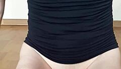 Misr4 update 3 features black stockings lingerie with anal assfucking and cum