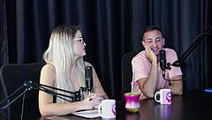 this blonde brazilian started ditching her clt job, she's hetero but records with women as an escort—charllottye sheer red.