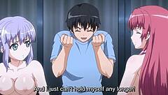 maki-chan to nau 3 explores outdoor adventures with friends in a public setting.