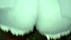 Big-Ass Neighbor Cleans Backyard