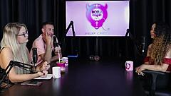 this blonde brazilian started ditching her clt job, she's hetero but records with women as an escort—charllottye sheer red.