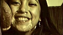 this asian chick dives into interracial hairy fucking in a retro vintage scene