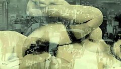 this asian chick dives into interracial hairy fucking in a retro vintage scene