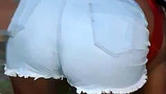 Big-Ass Neighbor Cleans Backyard