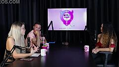 this blonde brazilian started ditching her clt job, she's hetero but records with women as an escort—charllottye sheer red.