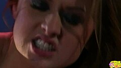 blonde and brunette lesbians feel deep passion from sensual caresses they satisfy together