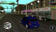 playing mta while my stepsister gives me a hand.