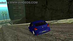 playing mta while my stepsister gives me a hand.