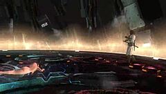 In an intense match, DOA 5's Momiji engages in a nude tag wrestling bout filled with dynamic moves and holds.