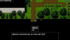 Specific detailed gameplay of Scar of Summer Ruta Masaru in Spanish version with full route exploration