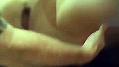 I bought a king bed and inaugurated it with my blonde friend, then we both got cum in mouth from my husband