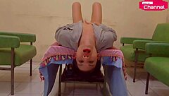 hansel thio channel sets up as talent vixen, serving myself as horny mannequin dish for fans in part 1 with banana and fingering