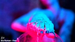 Have you seen these redhead feet crushing cup noodles in a fun domination style