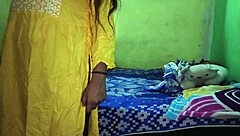 Indian Hot Bhabhi Fucking With Dever In Doggy Style While Bent Over Big Ass