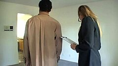 slutty milf takes hard fucking in shaved pussy and asshole with blowjob in her new home