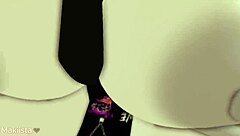 Woman leaves friend at door and enters store to see saleswoman riding big black cock. She touches him and joins for cowgirl fucking.