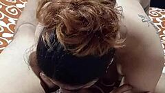 Whoa, she's giving a deepthroat blowjob with tattoos showing.