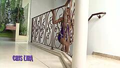 cris lira bends over for assfucking in doggystyle during the group session, then takes a facial cumshot full on her face