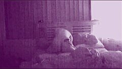 Amateur brunette couple fucks loudly with boyfriend and girlfriend moaning in orgasm