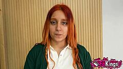 Nataly Hott supported by stepmom in porn debut