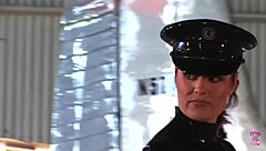 I got together with my amazing lesbian friend in a warehouse and we went wild with our strap-on.