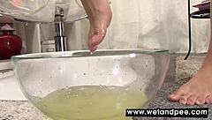 I got myself so worked up using that dildo for solo masturbation until I squirted everywhere all wet and messy