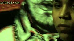 the black nerd guy picks up this skinny white girl and takes her to the garage for a rough pounding session