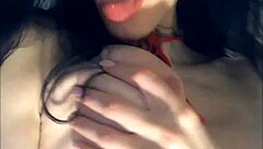 this hot young 18+ girl is teasing with her big boobs 😏