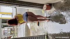 i hired this brazilian maid to help with the construction work her beautiful butt had everyone staring.