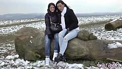 can this bigtits lesbo milf get enough of that teen babe's pussy licking?