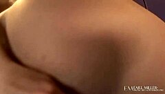 Sexy Brunette Paulina James Fingers Ass And Pussy While Taking Two Dildos Deep Inside