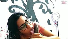 Excitante Latina Teen Carahoneyy Swallows Cum Three Times After Intense Blowjob