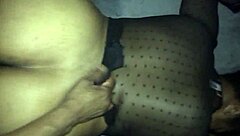 valentine day pov doggystyle with big ass ebony wife taking creampie from big cock